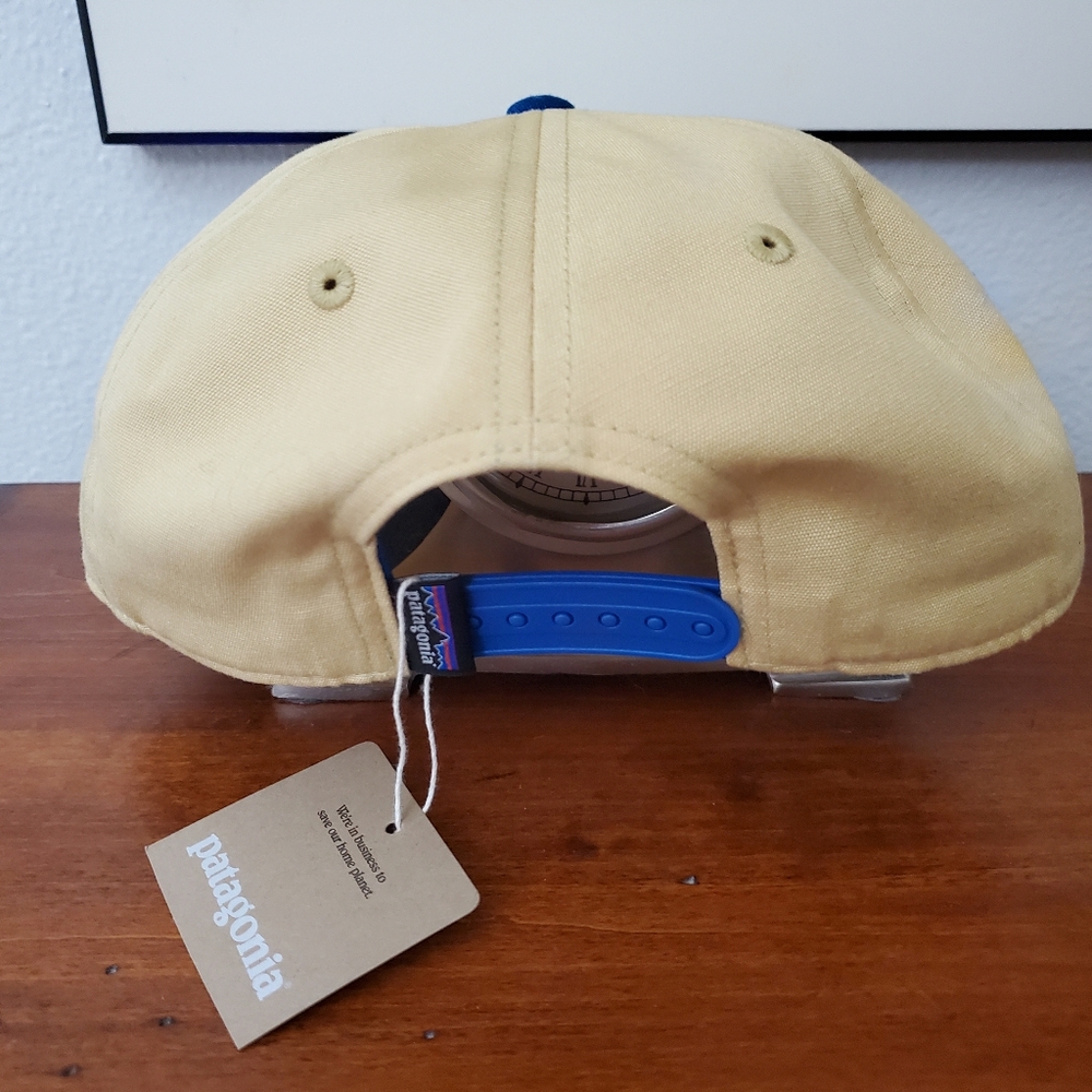 Patagonia Yellow and Blue Logo Cap - Picture 4 of 4